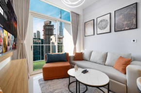 Exclusive 1-Bedroom Apartment with Breathtaking Burj Khalifa Views in the Heart of Dubai
